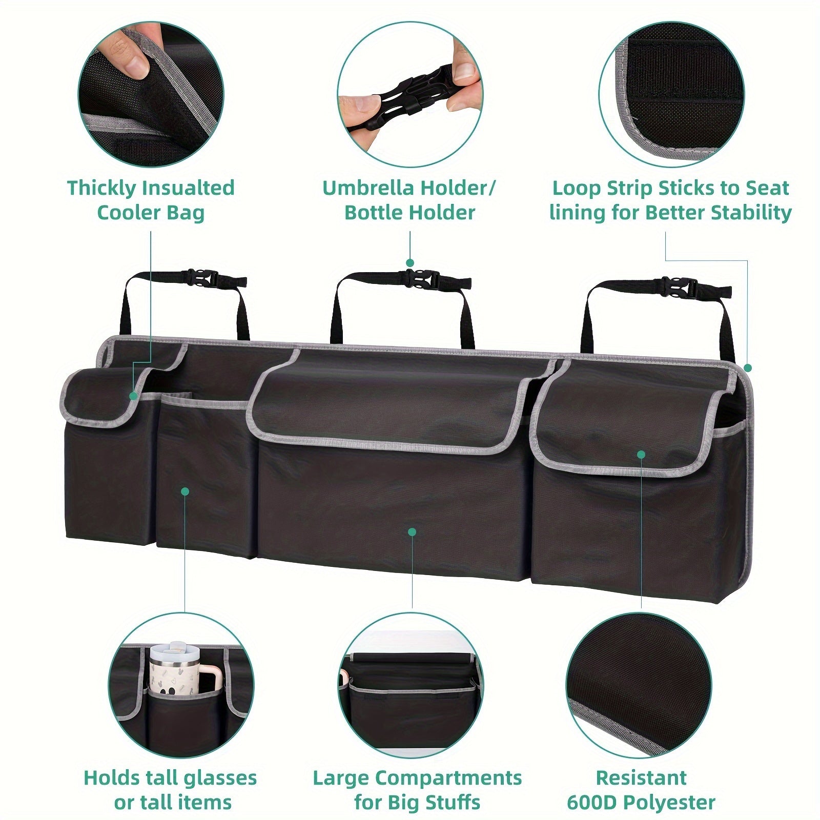 Back Seat Cargo Organizer